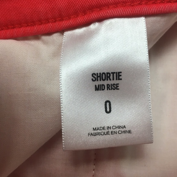 Express Red Shorts - Picture 4 of 8